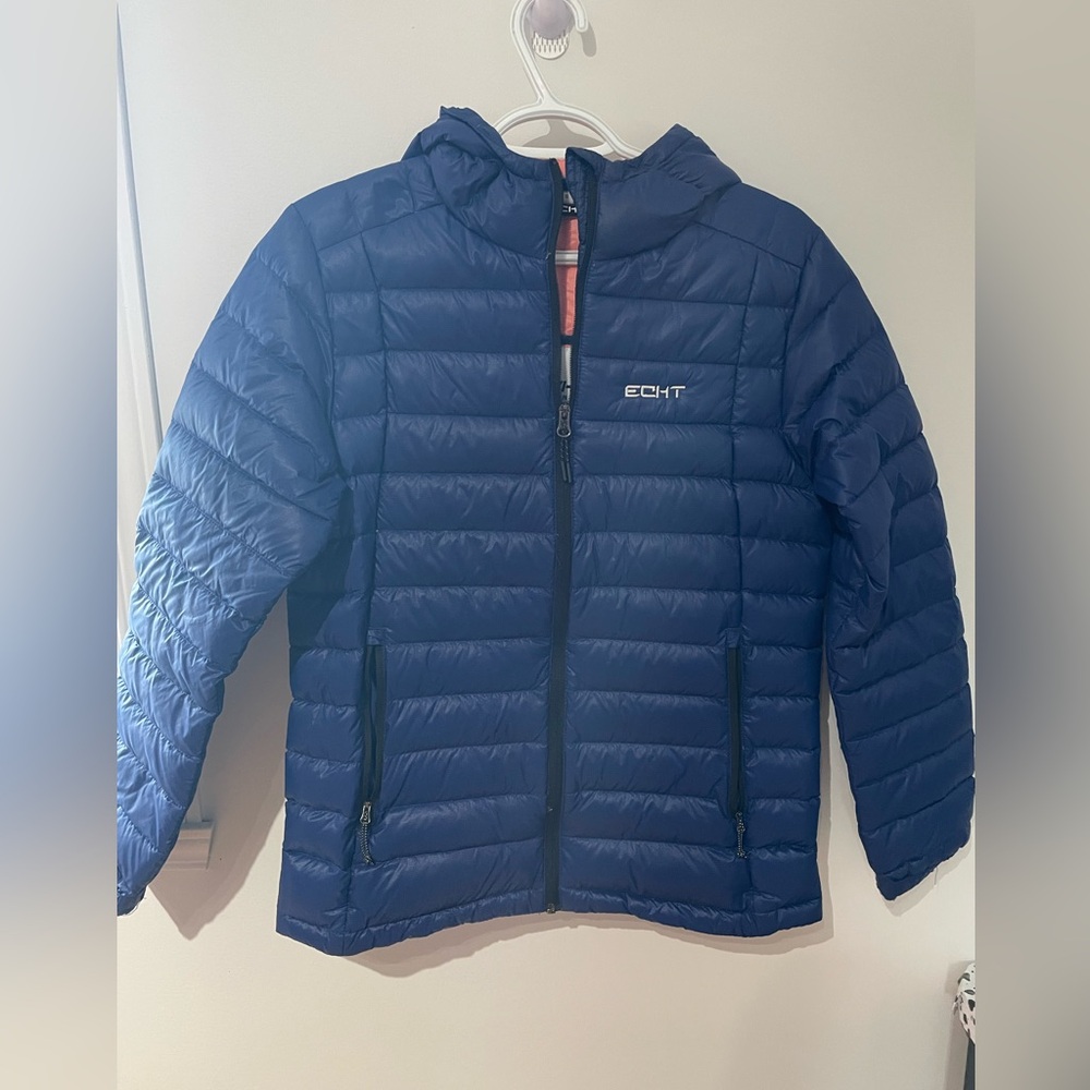 ECHT Blue Puffer Jacket